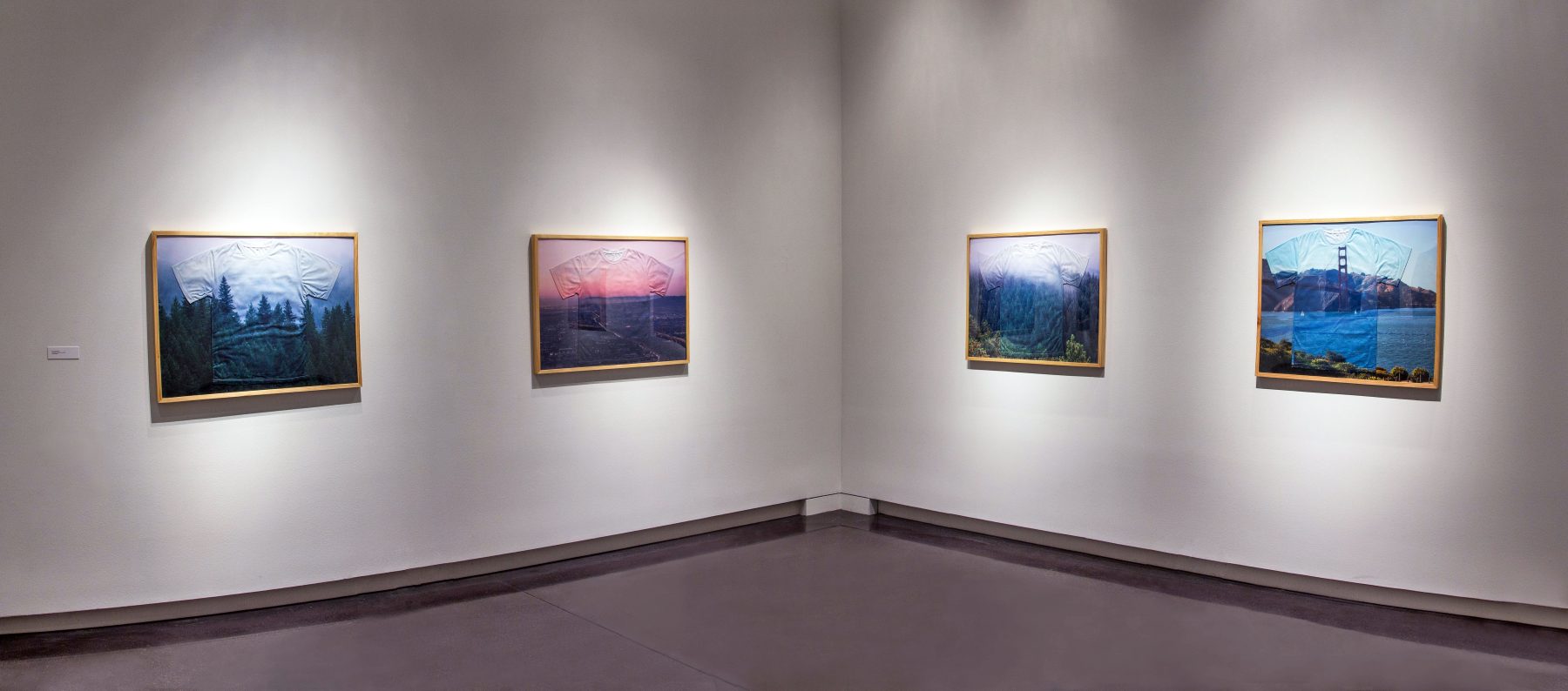 university of colorado art gallery showing works by david brookton